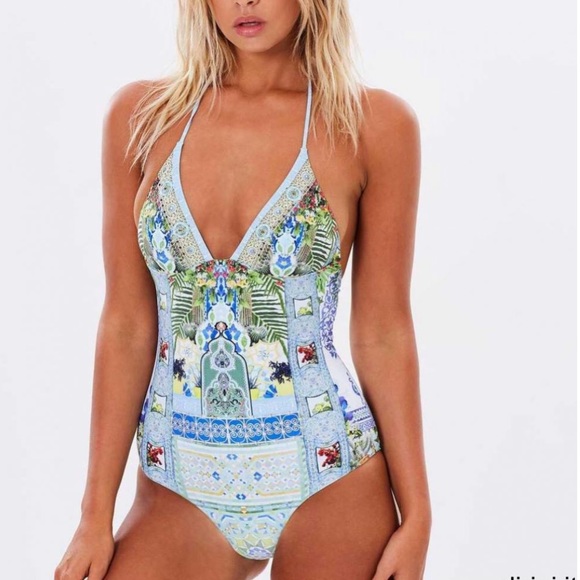 Camilla Other - Nwt Camilla swim my majorelle print reversible